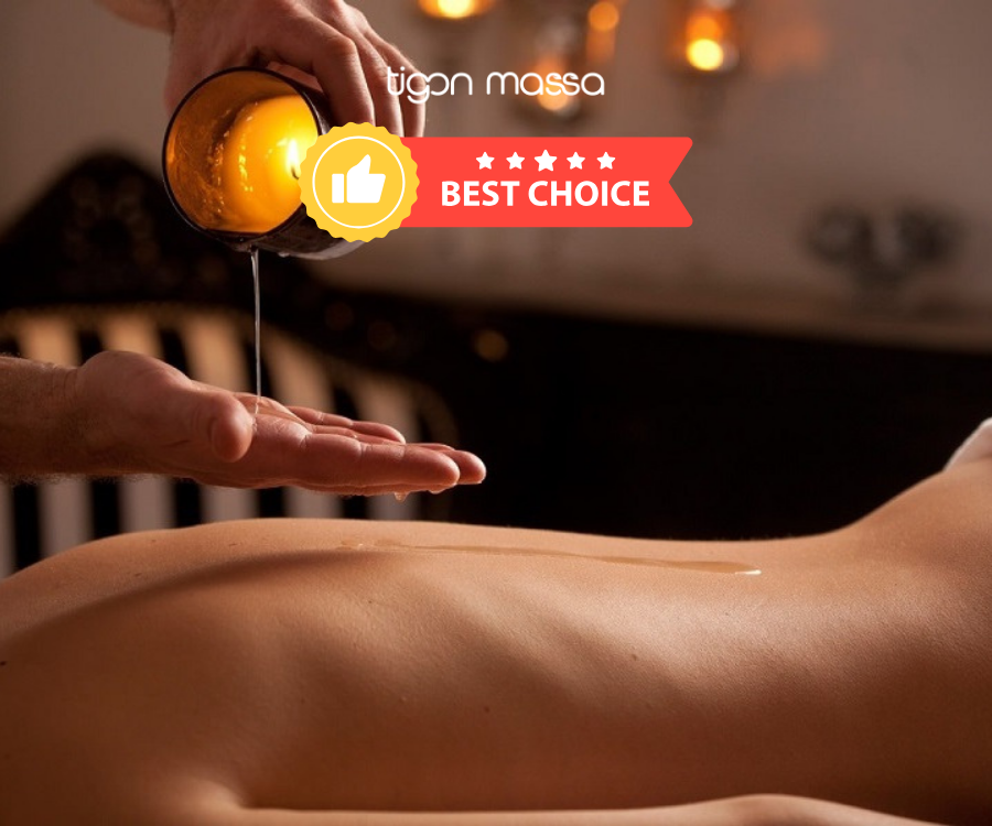 Massage nến