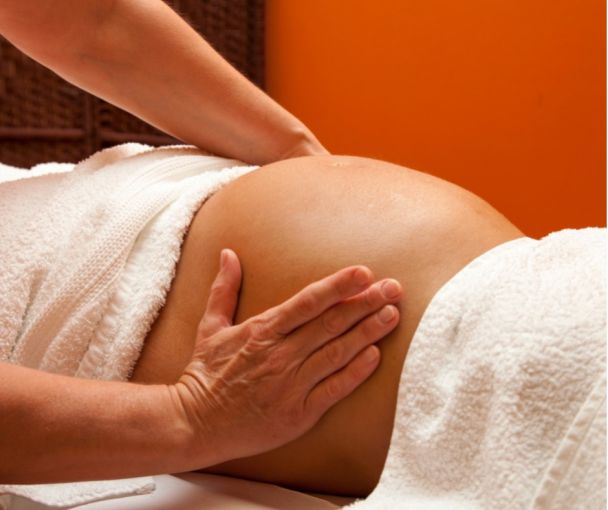 Massage bà bầu